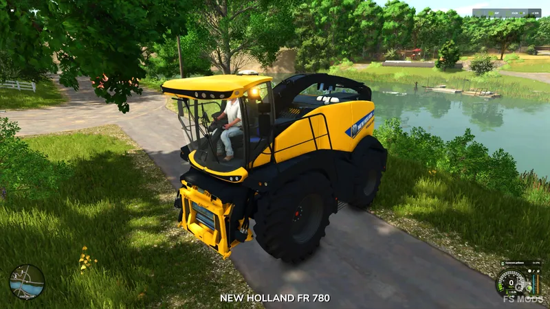 Кормоуборочный комбайн New Holland FR780 V1.1
