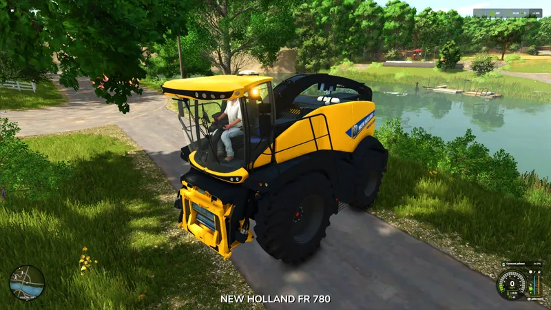 Кормоуборочный комбайн New Holland FR780 V1.1