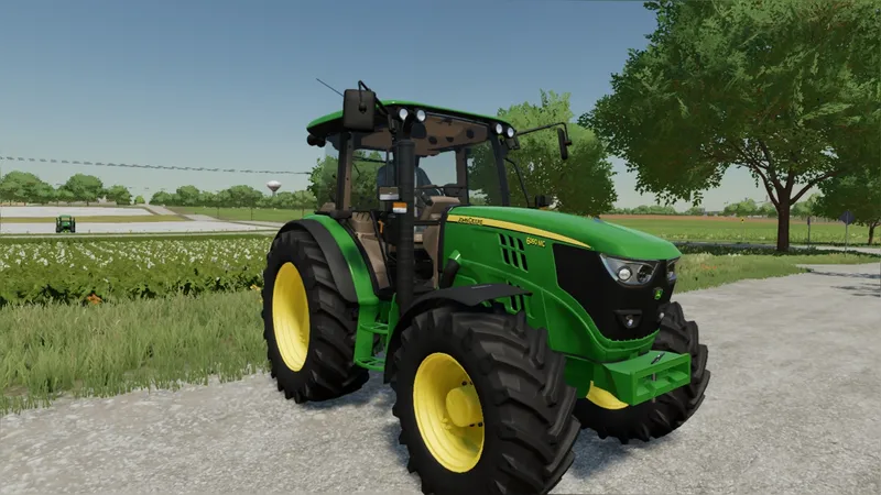 Трактор John Deere 6MC Series v 1.0