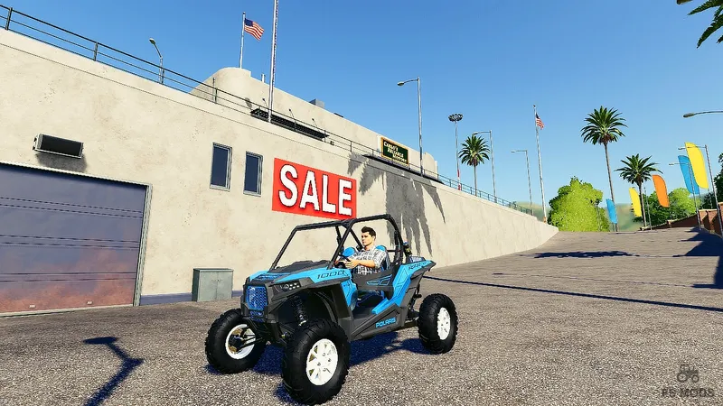 Автомобиль Polaris RZR 2 v 1.0