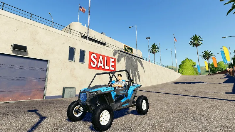 Автомобиль Polaris RZR 2 v 1.0