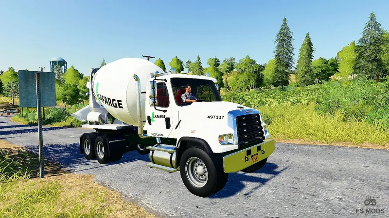 Грузовик Freightliner FL114SD Cement Truck v 1.0
