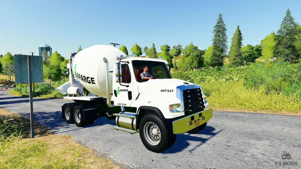 Грузовик Freightliner FL114SD Cement Truck v 1.0