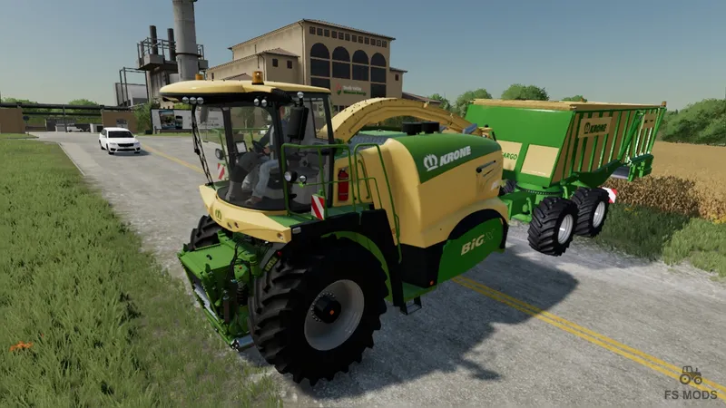 Комбайн Krone Big X 1180 Cargo v 1.0.6.0