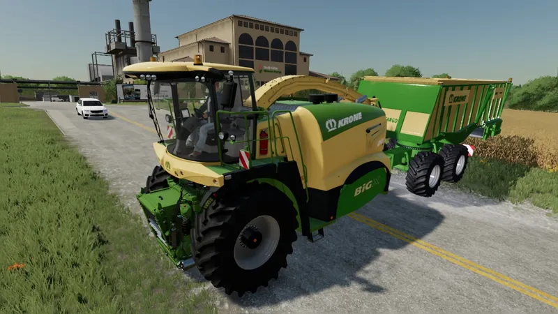 Комбайн Krone Big X 1180 Cargo v 1.0.6.0