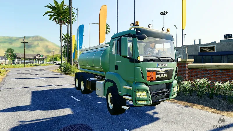 Грузовик MAN TGS 26.480 Tank Pack v 1.1