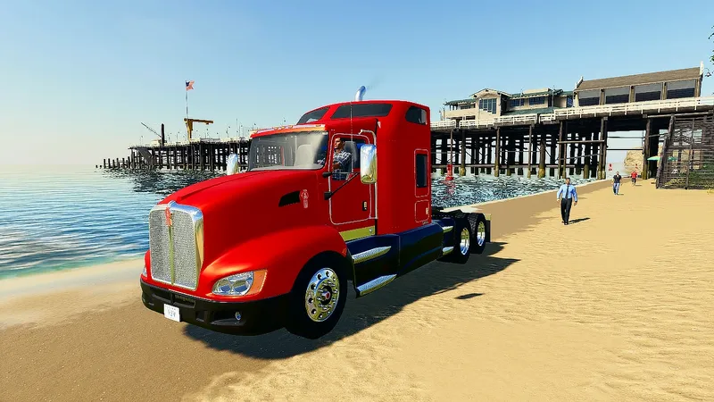 Грузовик Kenworth T660 Aero Cab v 1.0