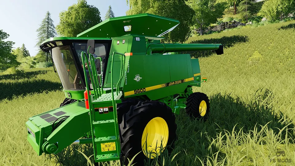 Комбайн John Deere 9600/9610 v 1.0