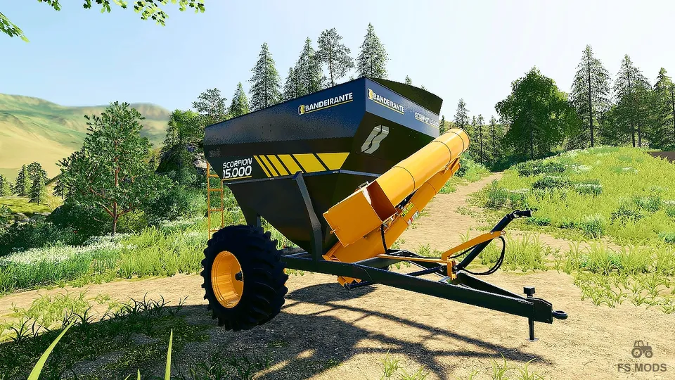 Пак шнековых вагонов Bandeirante v 1.1