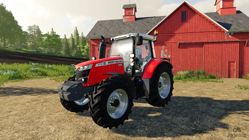 Трактор Massey Ferguson 6700S v 1.0
