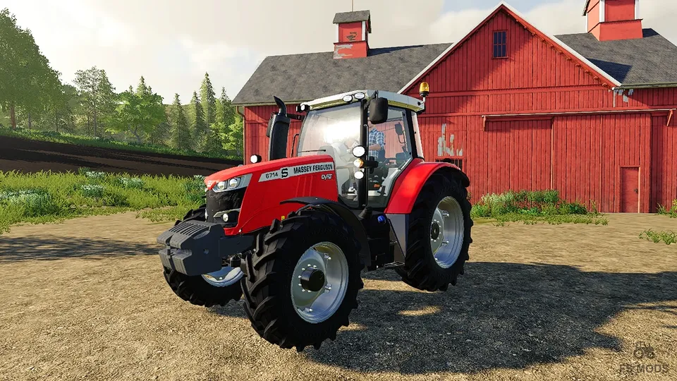 Трактор Massey Ferguson 6700S v 1.0