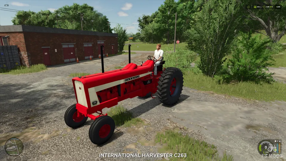 Трактор 1967 Farmall IH Custom Dual Power v1.0