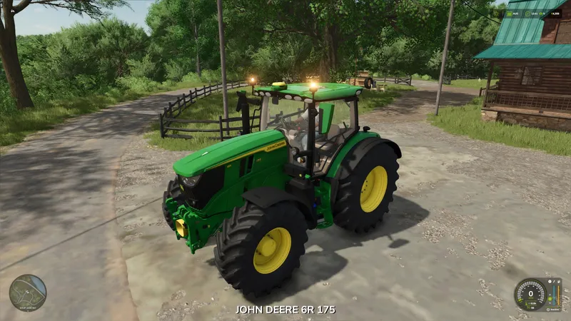 Трактор John Deere 6R Large Frame V1.0 by LaggyLucas, GIANTS Software