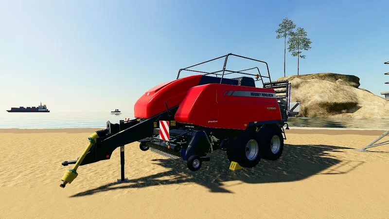 Пресс-подборщик Massey Ferguson 2270 XD 50 meters v 1.0
