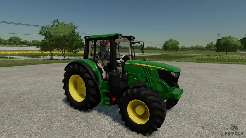Трактор John Deere 6090/6140M Wip v 1.0