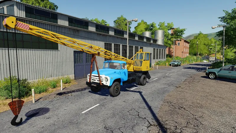 Грузовик ЗиЛ 130 Кран v 2.0