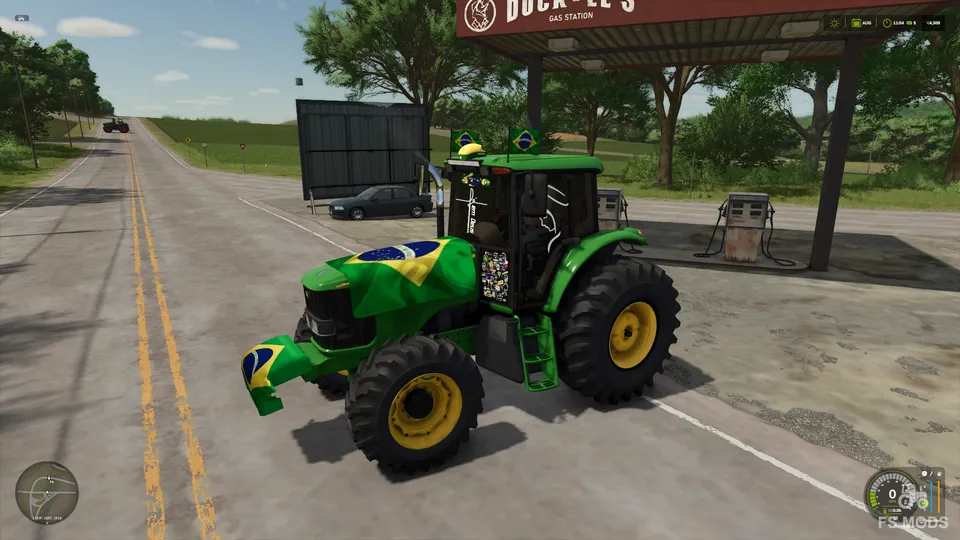 Трактор John Deere 7515 v1.0 by zero01