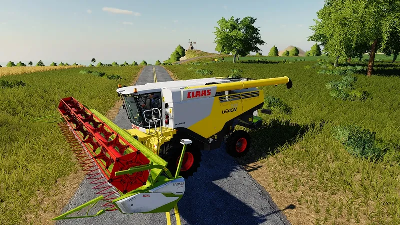 Комбайн Claas Lexion USA 700 Series Pack v 1.0