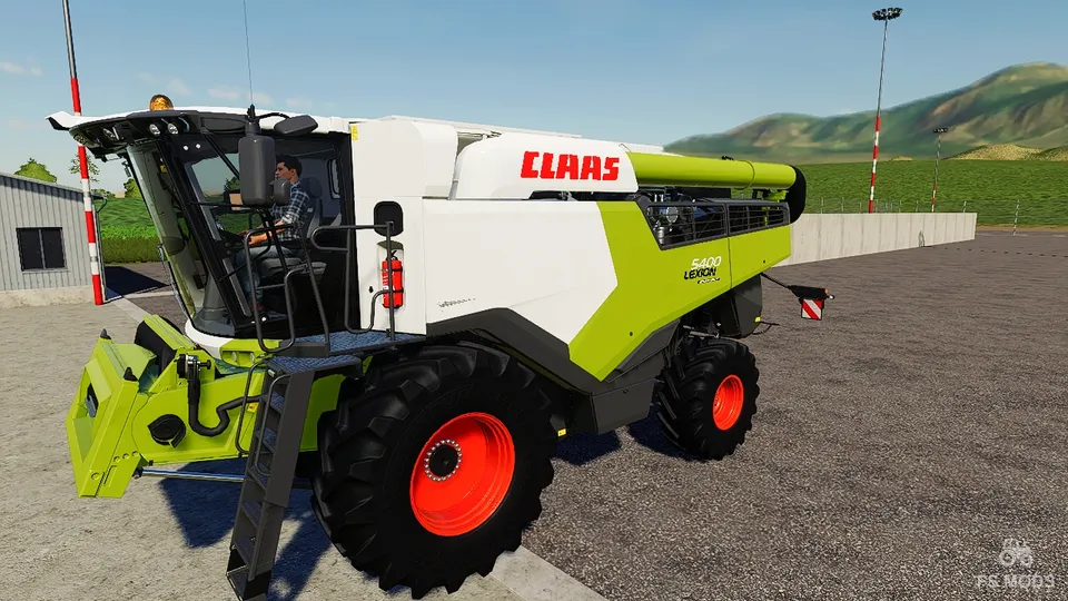 Комбайны Claas Lexion 5400 и 5500 TT v 1.0