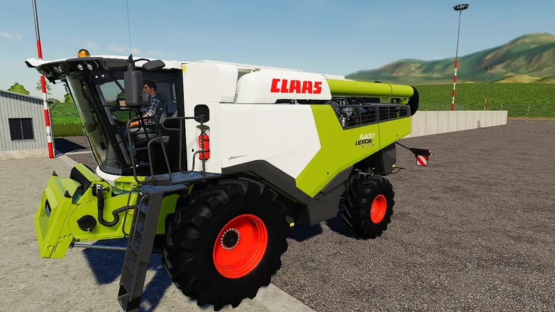 Комбайны Claas Lexion 5400 и 5500 TT v 1.0