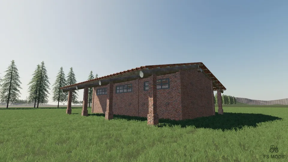 Кирпичные сараи и конюшни v 1.2