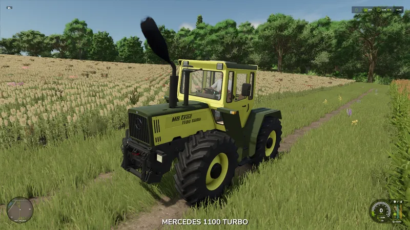 Трактор Mercedes Benz MB Trac 1100–1800 v1.0.0.4