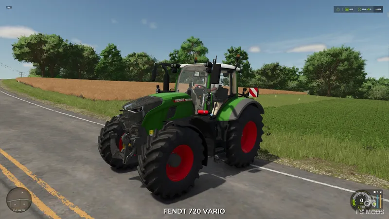 Трактор Fendt 700 Vario LSN (регулируемый цвет)