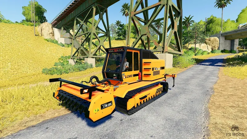 Машина для удаления деревьев Lizard Trex 600 v 1.1
