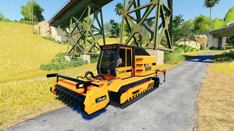Машина для удаления деревьев Lizard Trex 600 v 1.1