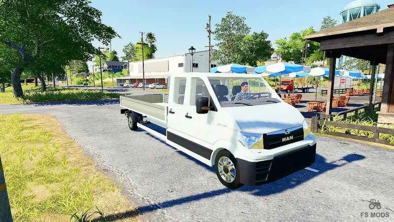Грузовик MAN TGE v 1.0