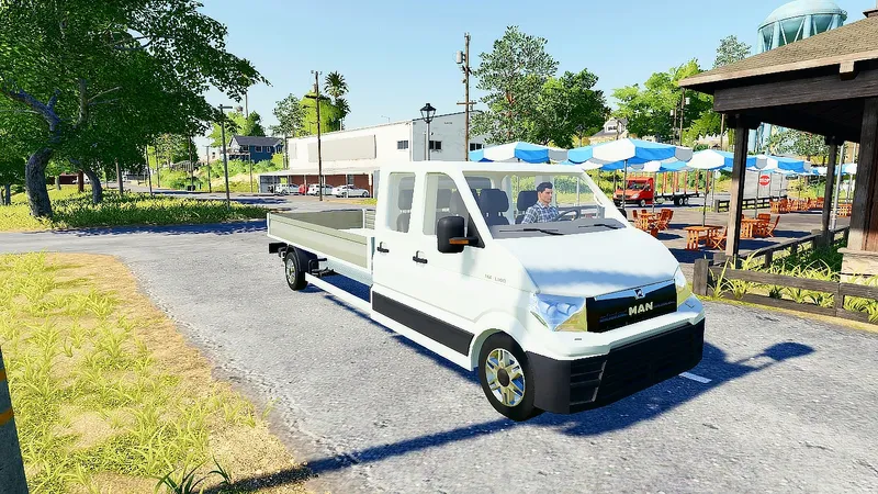 Грузовик MAN TGE v 1.0