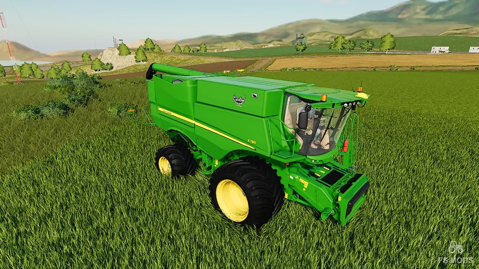 Комбайн John Deere S700 v 1.0