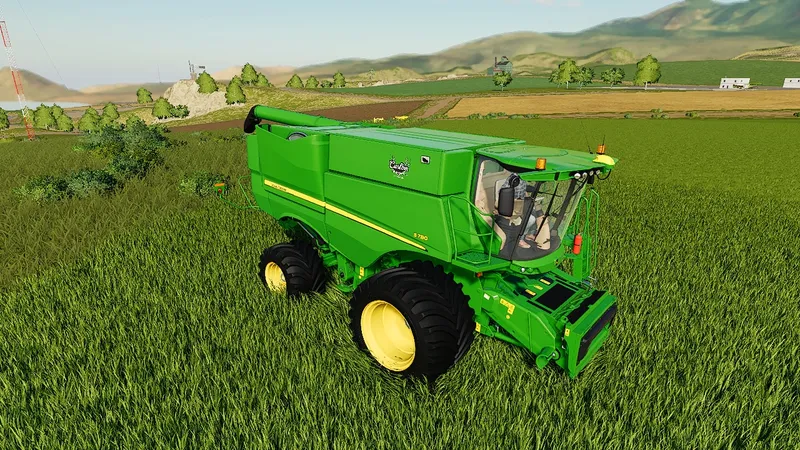 Комбайн John Deere S700 v 1.0