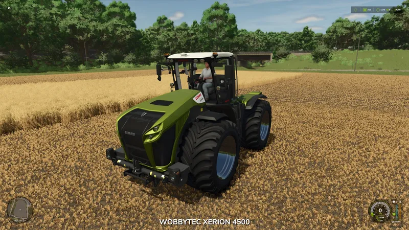 Трактор CLAAS Xerion 5000 WobbyTec v1.0.0.4 by wobby_