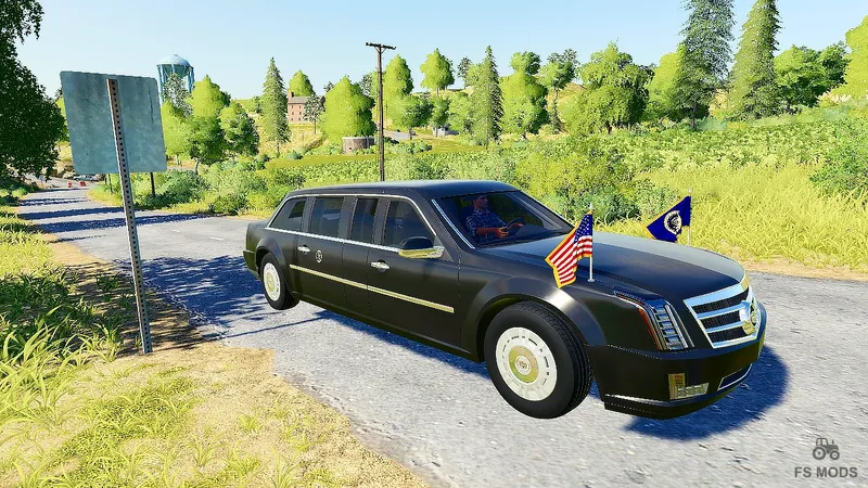 Автомобиль 2017 US Cadillac Presidential v 1.0