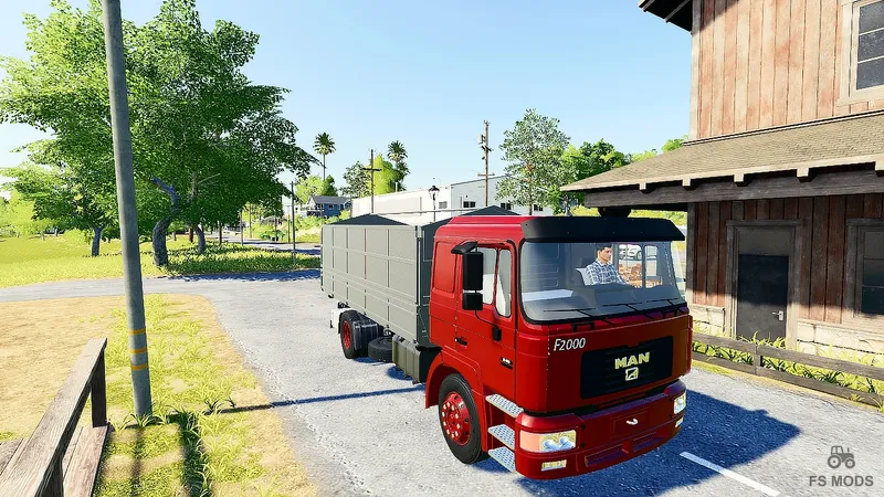 Грузовик MAN F2000 Grain Truck v 1.0