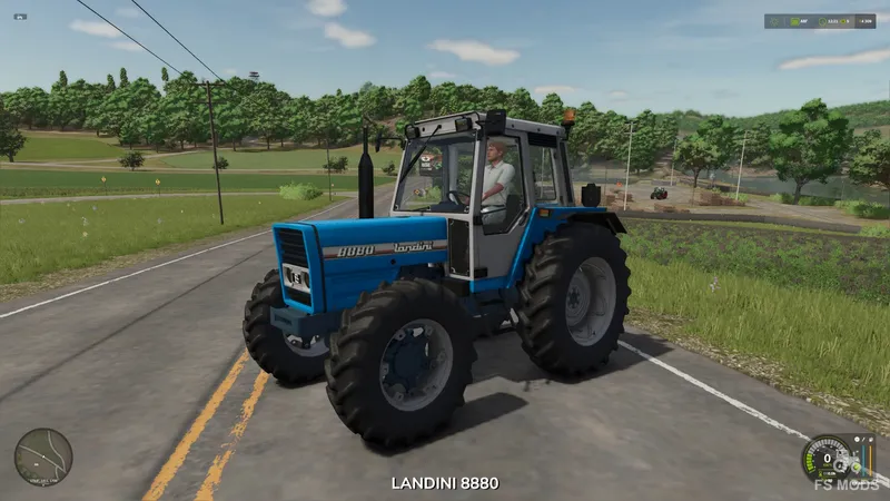 Трактор Landini X880 Series и MF 3X7 Series V1.1