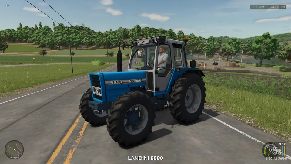 Трактор Landini X880 Series и MF 3X7 Series V1.1