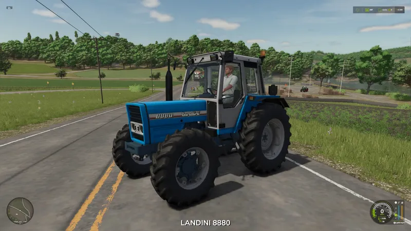 Трактор Landini X880 Series и MF 3X7 Series V1.1