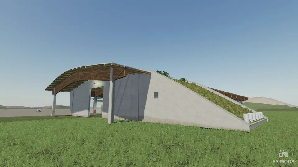Ангар Roof Green v 1.0