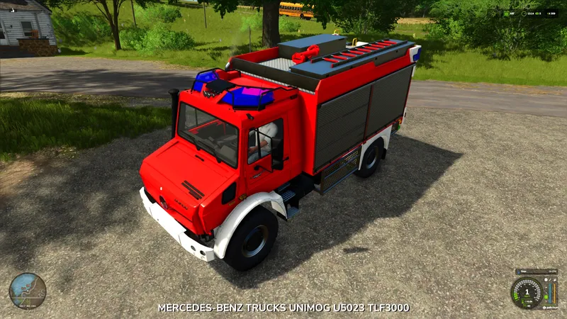 Грузовик Mercedes Benz Trucks Unimog 5023 TLF 3000 v1.0