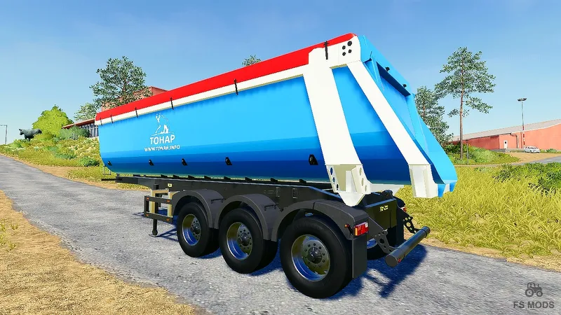 Прицеп-самосвал Tohap 40T Semi Tipper v 1.0