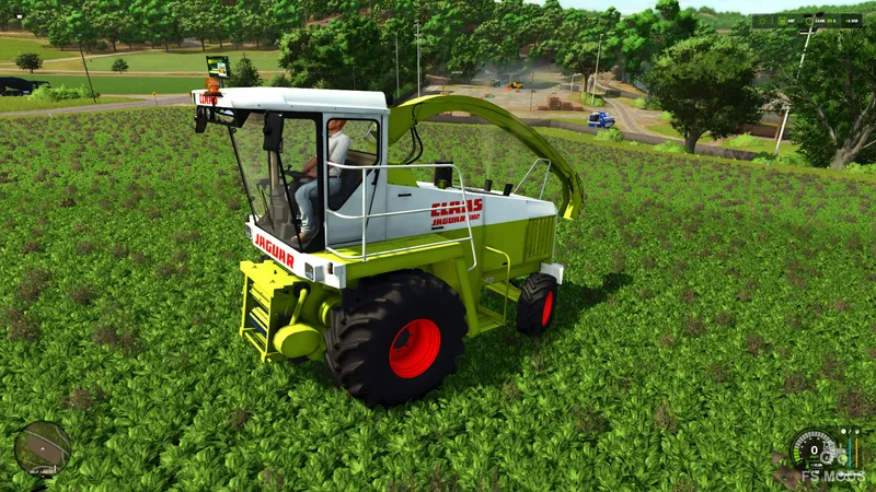 Кормоуборочный комбайн Claas Jaguar 695 v1.0