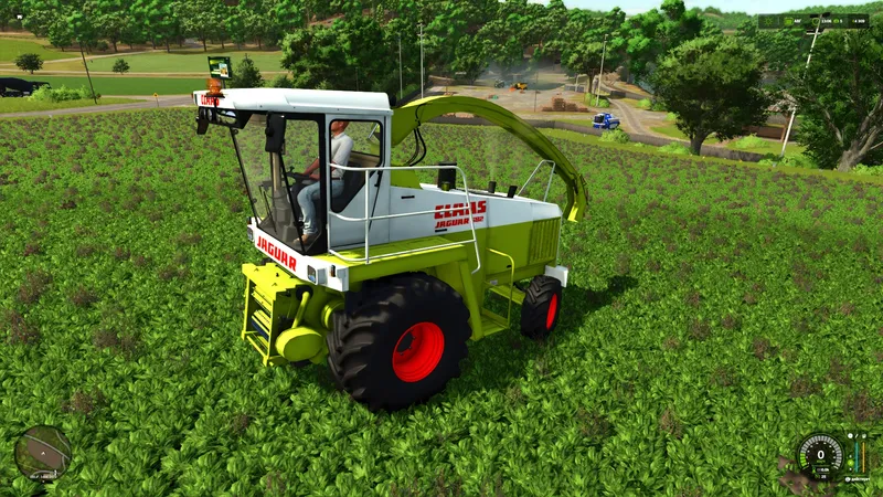 Кормоуборочный комбайн Claas Jaguar 695 v1.0