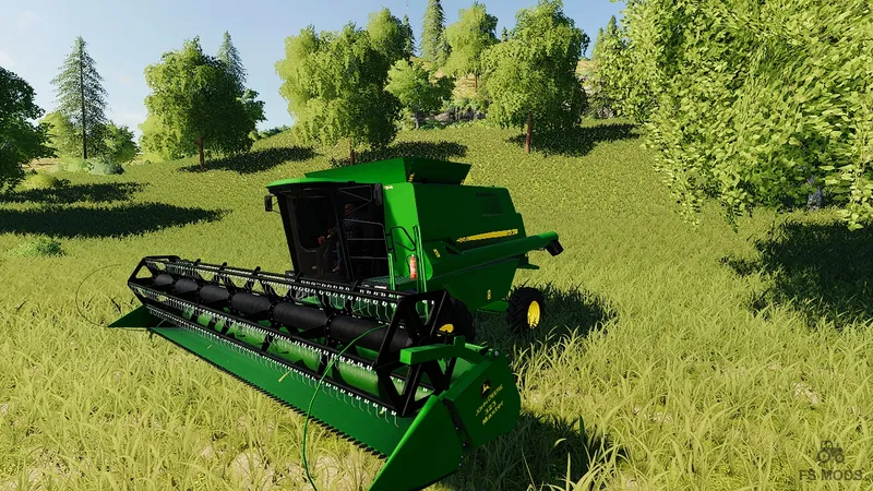 Комбайн John Deere 1550 v 1.0