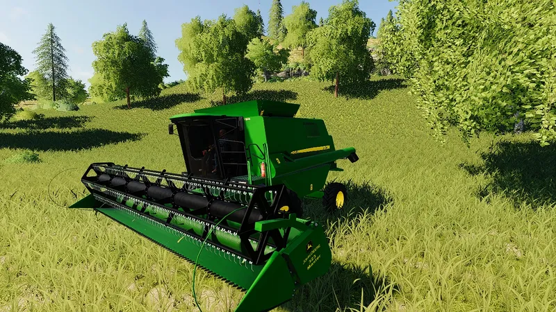 Комбайн John Deere 1550 v 1.0