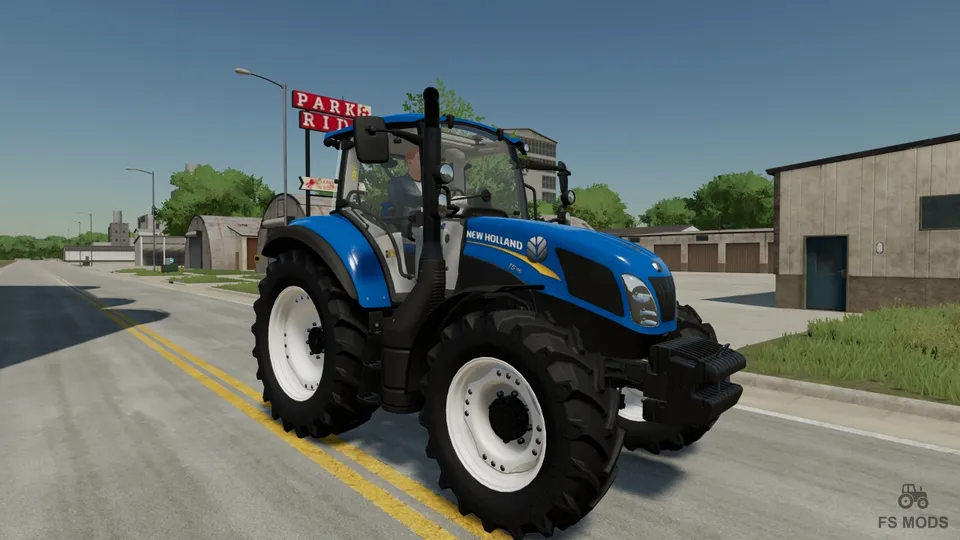 Трактор New Holland T5 Utility Pack v 1.0