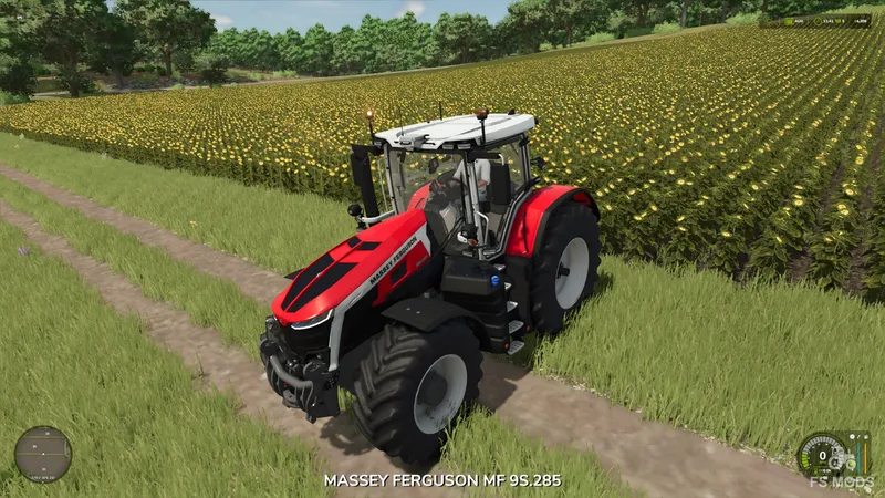 Трактор Massey Ferguson 9S Agro V1.2