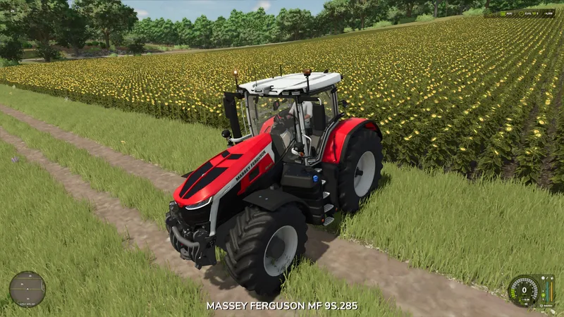 Трактор Massey Ferguson 9S Agro V1.2