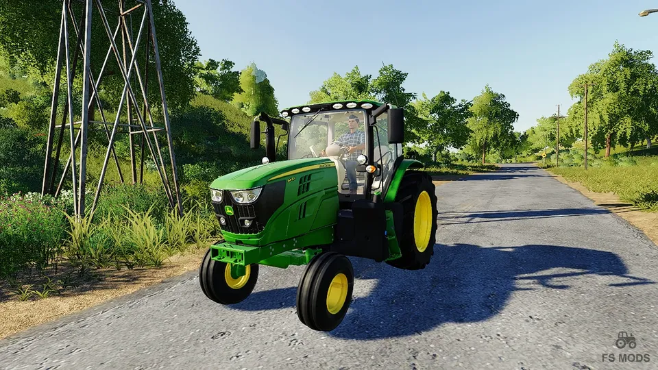 Трактор John Deere 6R Utility Series v 1.0.0.1